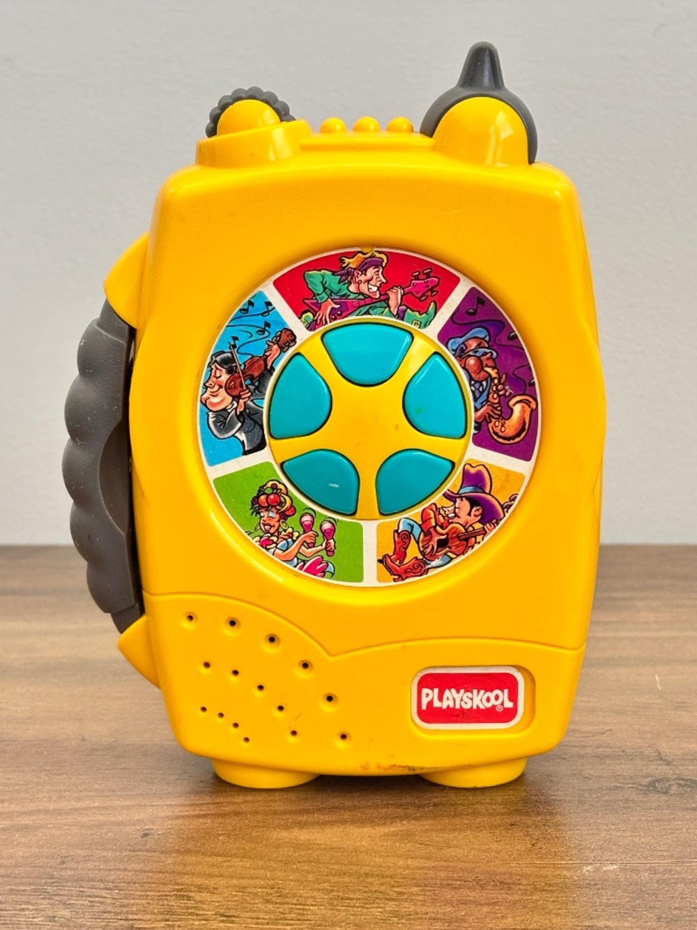 VINTAGE 1998 Playskool Hot Tunes Radio Musical Toy 5 Stations 20 Songs WORKS